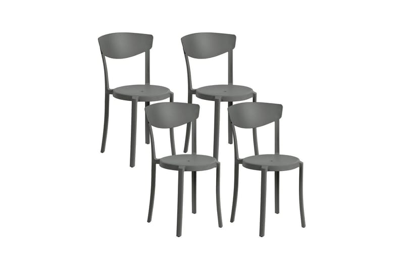 Maple Creek Matstol Utomhus - Mörkgrå - Utemöbler - Balkong - Balkongmöbler - Balkongstolar