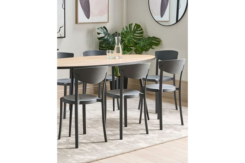 Maple Creek Matstol Utomhus - Mörkgrå - Utemöbler - Balkong - Balkongmöbler - Balkongstolar