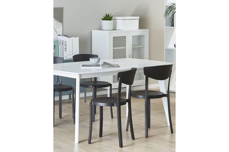 Maple Creek Matstol Utomhus - Svart - Utemöbler - Balkong - Balkongmöbler - Balkongstolar