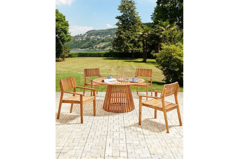 Matstol Agello set om 4 - Utemöbler - Balkong - Balkongmöbler - Balkongstolar