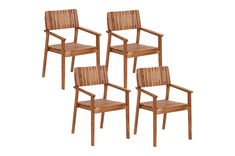 Matstol Agello set om 4