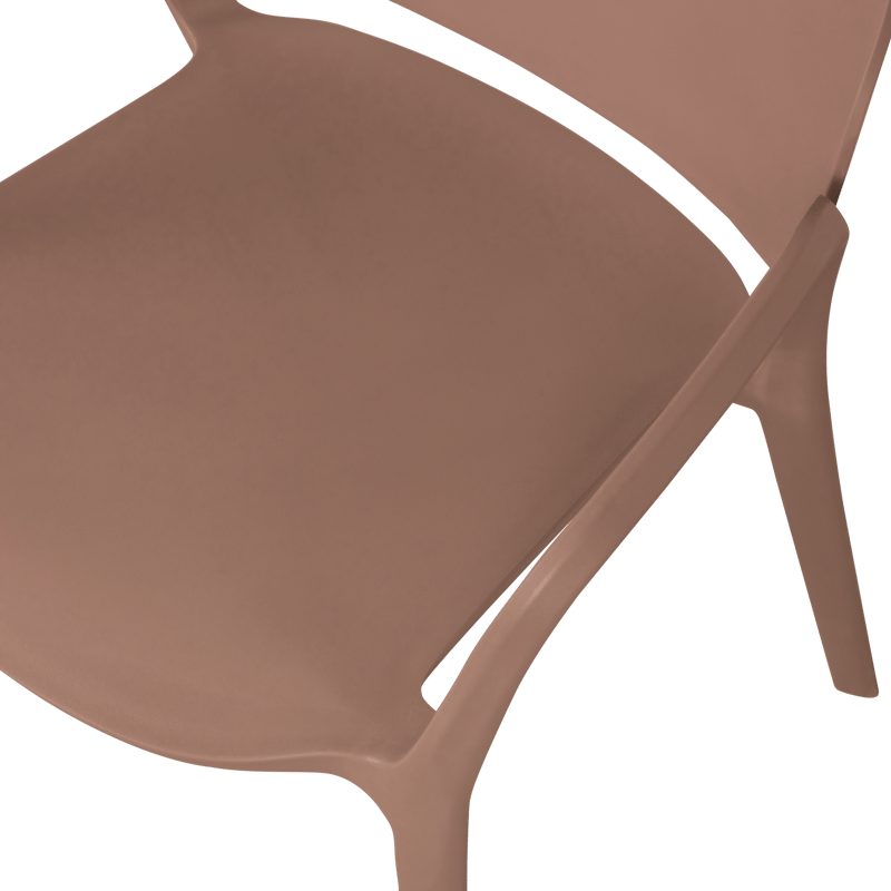 Matstol Bent Utomhus - Laxrosa - Utemöbler - Balkong - Balkongmöbler - Balkongstolar