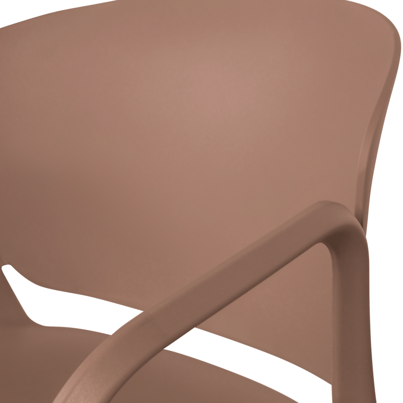 Matstol Bent Utomhus - Laxrosa - Utemöbler - Balkong - Balkongmöbler - Balkongstolar