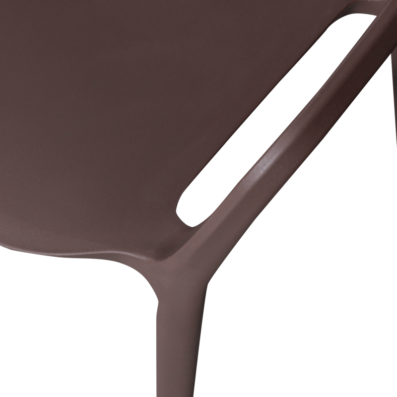 Matstol Bent Utomhus - Lila/Brun - Utemöbler - Balkong - Balkongmöbler - Balkongstolar