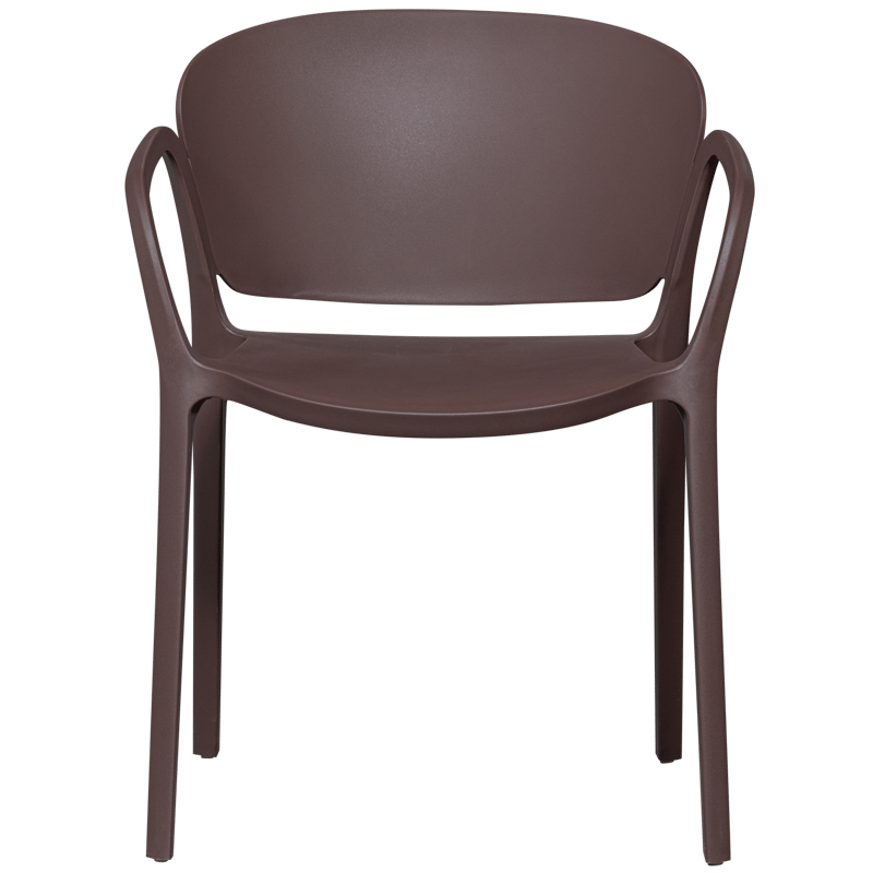 Matstol Bent Utomhus - Lila/Brun - Utemöbler - Balkong - Balkongmöbler - Balkongstolar