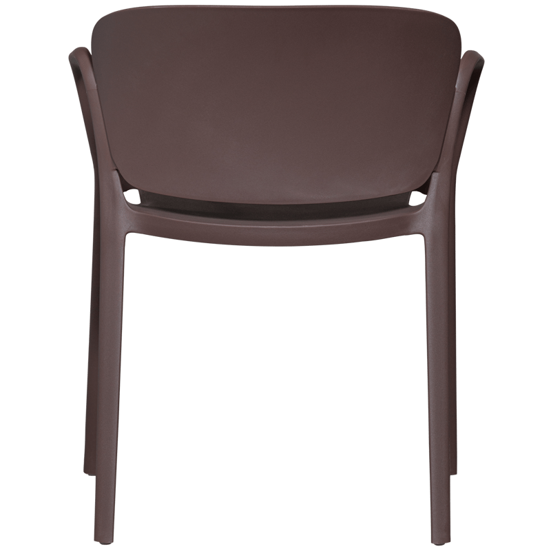 Matstol Bent Utomhus - Lila/Brun - Utemöbler - Balkong - Balkongmöbler - Balkongstolar