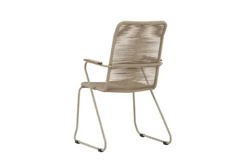 Matstol Bois Utomhus - beige - Utemöbler - Balkong - Balkongmöbler - Balkongstolar