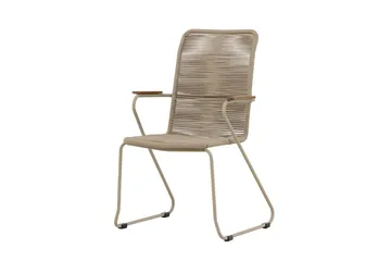 Matstol Bois Utomhus - beige - Utemöbler - Balkong - Balkongmöbler - Balkongstolar