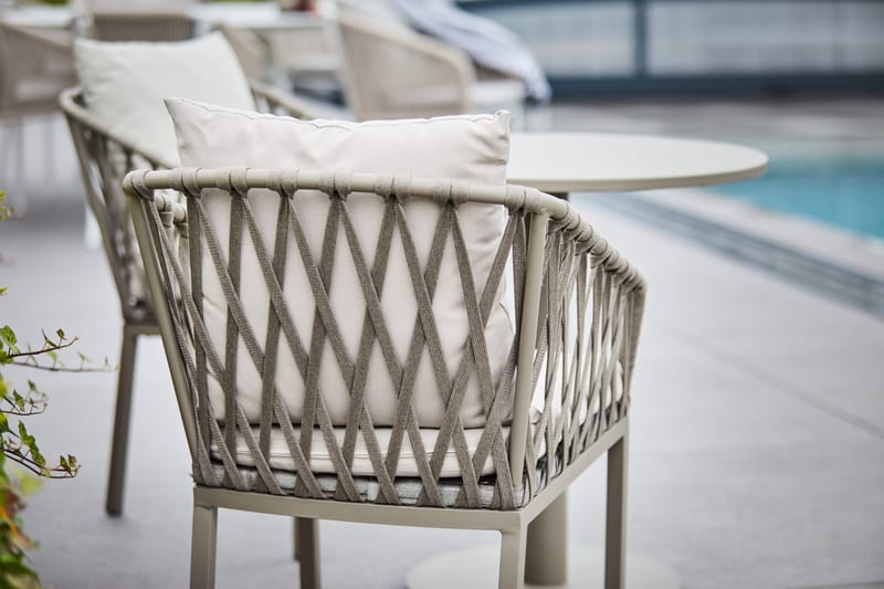 Matstol Hillerstorp Jet Set 2-pack - Beige - Utemöbler - Balkong - Balkongmöbler - Balkongstolar