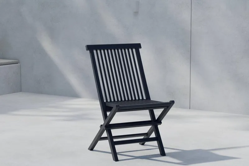 Matstol Kenya Utomhus, Svart