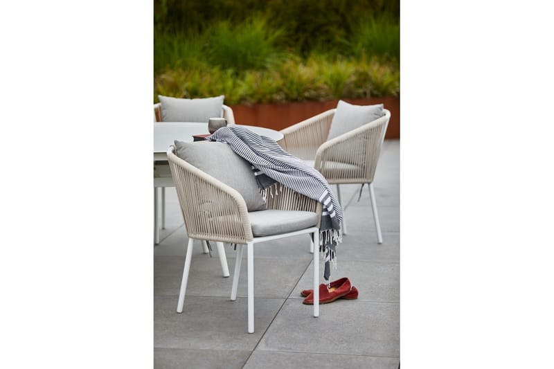 Matstol Utomhus Hillerstorp Lersund Vit - Vit - Utemöbler - Balkong - Balkongmöbler - Balkongstolar