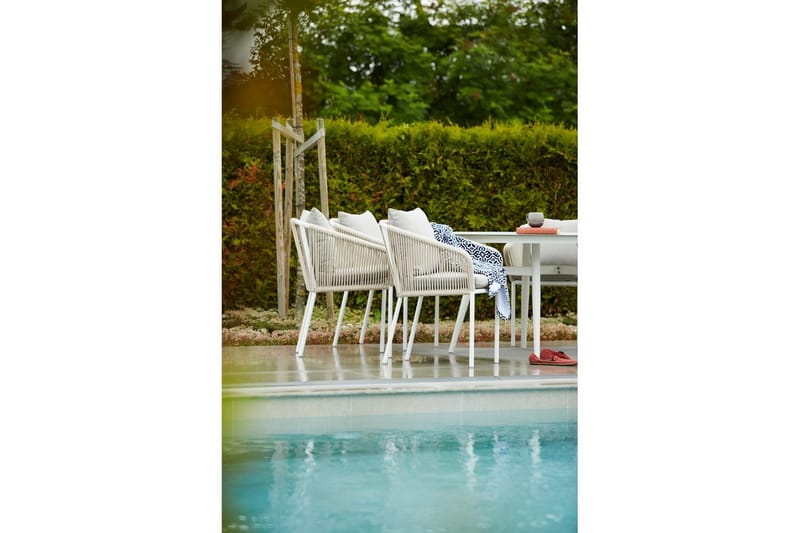 Matstol Utomhus Hillerstorp Lersund Vit - Vit - Utemöbler - Balkong - Balkongmöbler - Balkongstolar