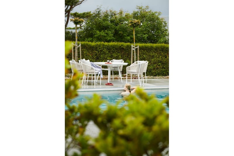 Matstol Utomhus Hillerstorp Lersund Vit - Vit - Utemöbler - Balkong - Balkongmöbler - Balkongstolar