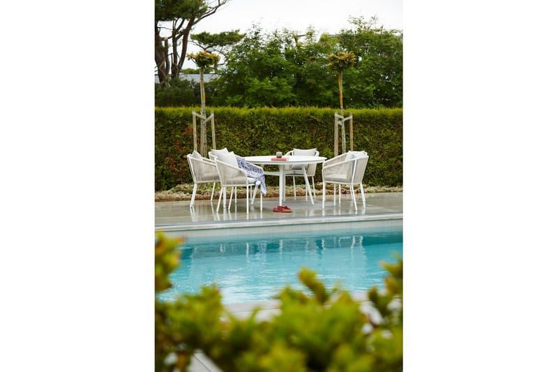 Matstol Utomhus Hillerstorp Lersund Vit - Vit - Utemöbler - Balkong - Balkongmöbler - Balkongstolar