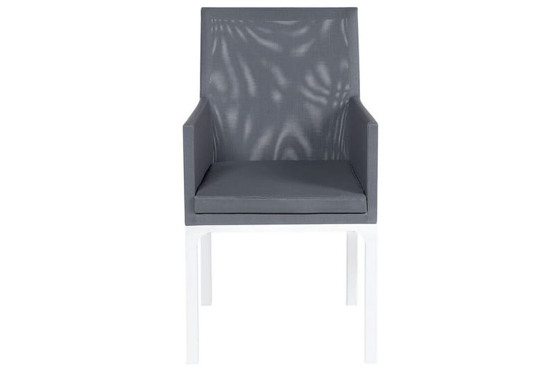 MONTERONI Karmstol Utomhus  Grå/Vit - Utemöbler - Balkong - Balkongmöbler - Balkongstolar