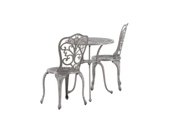 Nandin Balkonggrupp 2-sits - Silver - Utemöbler - Balkong - Balkongmöbler - Balkonggrupper