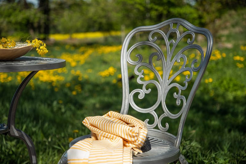 Nandin Balkonggrupp 2-sits - Silver - Utemöbler - Balkong - Balkongmöbler - Balkonggrupper