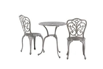 Nandin Balkonggrupp 2-sits - Silver - Utemöbler - Balkong - Balkongmöbler - Balkonggrupper