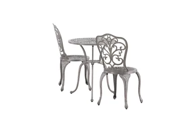 Nandin Balkonggrupp 2-sits - Silver - Utemöbler - Balkong - Balkongmöbler - Balkonggrupper