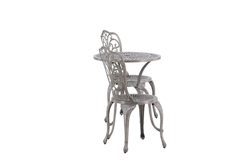 Nandin Balkonggrupp 2-sits - Silver - Utemöbler - Balkong - Balkongmöbler - Balkonggrupper