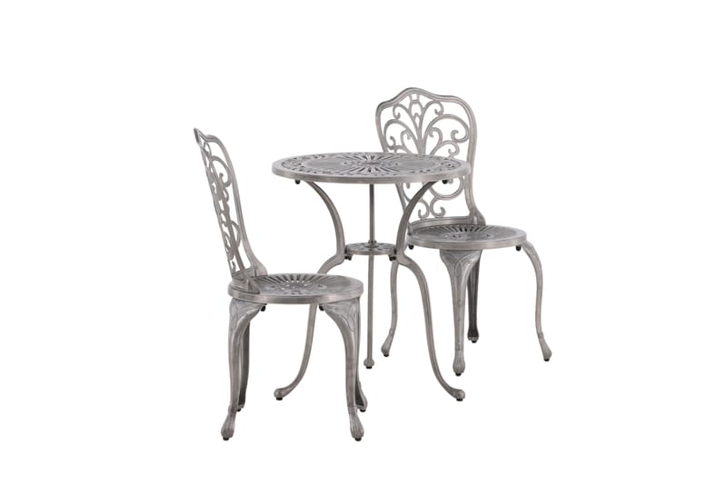 Nandin Balkonggrupp 2-sits - Silver - Utemöbler - Balkong - Balkongmöbler - Balkonggrupper