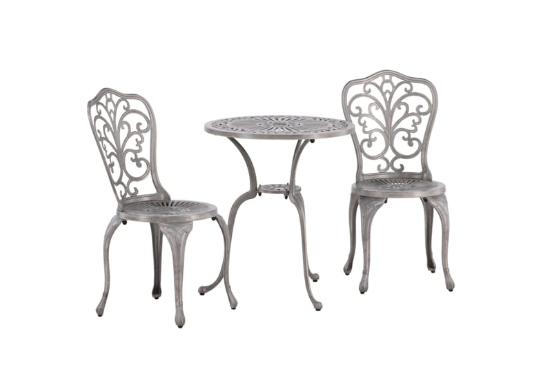 Nandin Balkonggrupp 2-sits - Silver - Utemöbler - Balkong - Balkongmöbler - Balkonggrupper