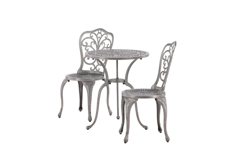Nandin Balkonggrupp 2-sits - Silver - Utemöbler - Balkong - Balkongmöbler - Balkonggrupper