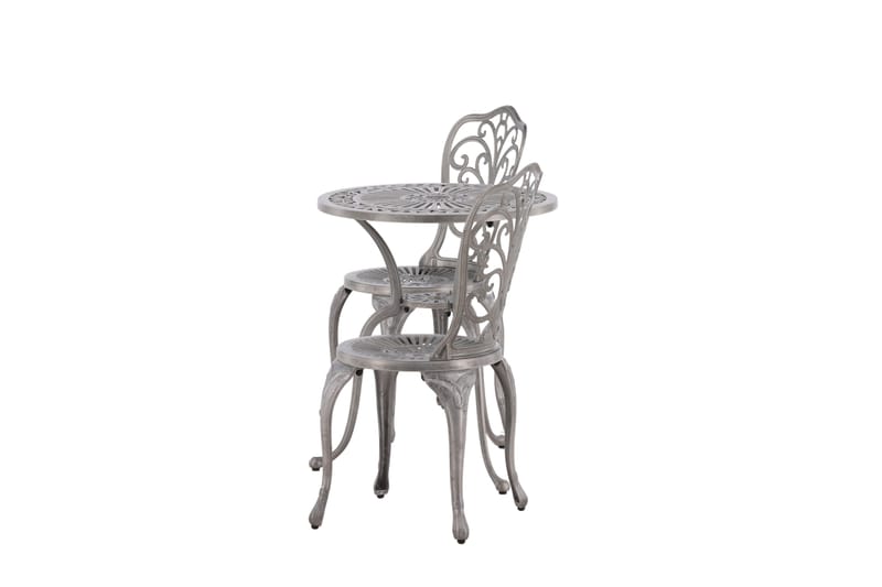 Nandin Balkonggrupp 2-sits - Silver - Utemöbler - Balkong - Balkongmöbler - Balkonggrupper