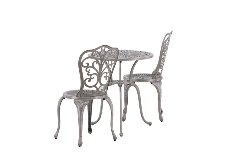 Nandin Balkonggrupp 2-sits - Silver - Utemöbler - Balkong - Balkongmöbler - Balkonggrupper