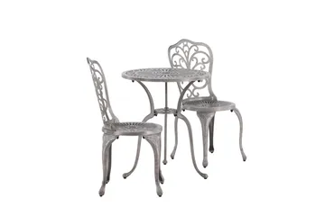 Nandin Balkonggrupp 2-sits - Silver - Utemöbler - Balkong - Balkongmöbler - Balkonggrupper