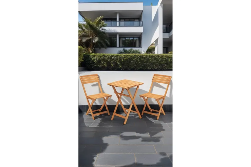 Natsume Balkonggrupp 2-sits - Brun - Utemöbler - Balkong - Balkongmöbler - Balkonggrupper