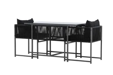 Noto Balkonggrupp 2-sits - Beige - Utemöbler - Balkong - Balkongmöbler - Balkonggrupper