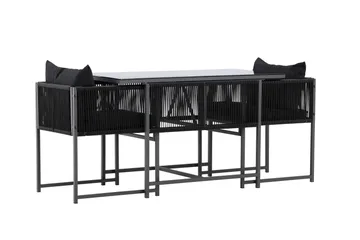 Noto Balkonggrupp 2-sits - Beige - Utemöbler - Balkong - Balkongmöbler - Balkonggrupper