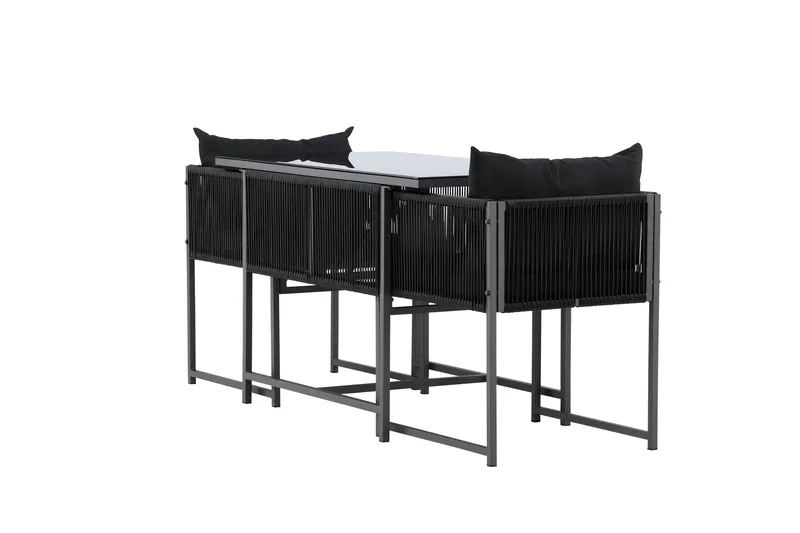 Noto Balkonggrupp 2-sits - Beige - Utemöbler - Balkong - Balkongmöbler - Balkonggrupper