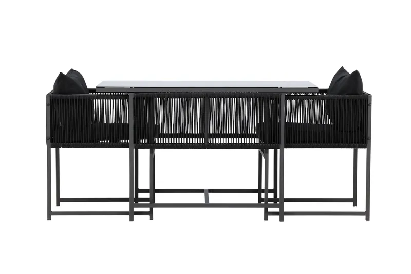 Noto Balkonggrupp 2-sits - Beige - Utemöbler - Balkong - Balkongmöbler - Balkonggrupper