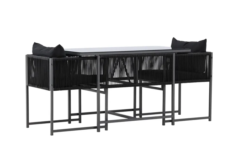 Noto Balkonggrupp 2-sits - Beige - Utemöbler - Balkong - Balkongmöbler - Balkonggrupper