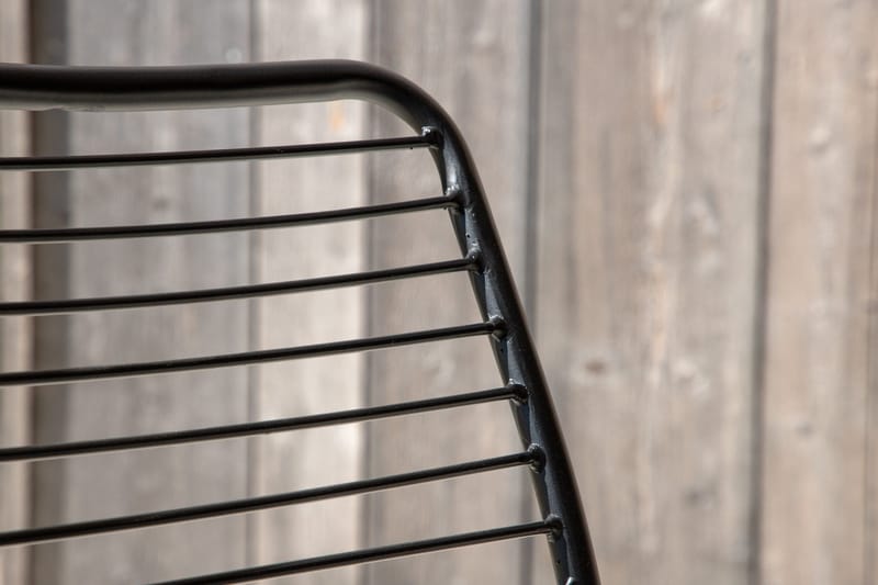 Panjin Matstol Utomhus - Svart - Utemöbler - Balkong - Balkongmöbler - Balkongstolar