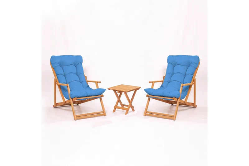 Parvez Balkonggrupp 2-sits, Blå