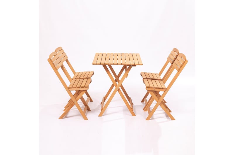 Parwati Balkonggrupp 4-sits - Brun - Utemöbler - Balkong - Balkongmöbler - Balkonggrupper