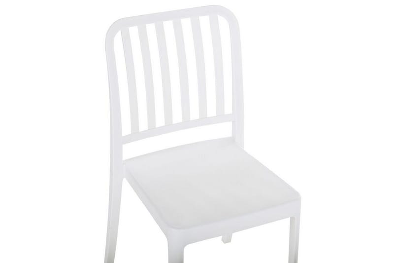 Pesaro Matstol Utomhus - Vit - Utemöbler - Balkong - Balkongmöbler - Balkongstolar