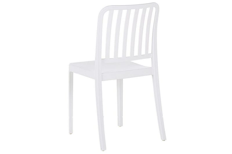 Pesaro Matstol Utomhus - Vit - Utemöbler - Balkong - Balkongmöbler - Balkongstolar