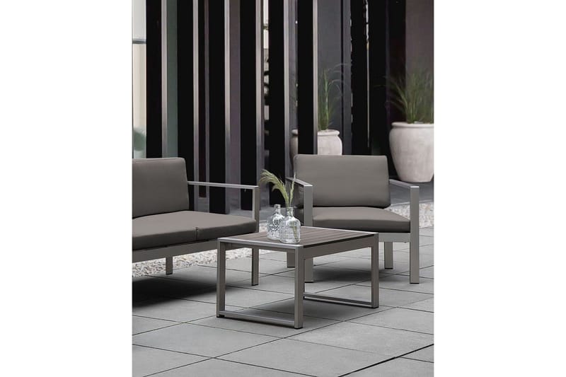 Racale Karmstol Utomhus - Mörkgrå - Utemöbler - Balkong - Balkongmöbler - Balkongstolar