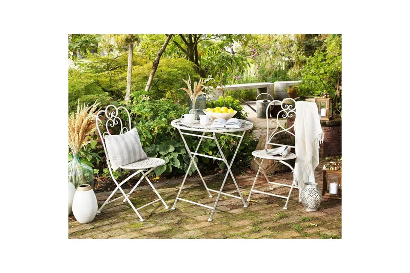 Runt bord Trieste - Utemöbler - Balkong - Balkongmöbler - Balkongbord