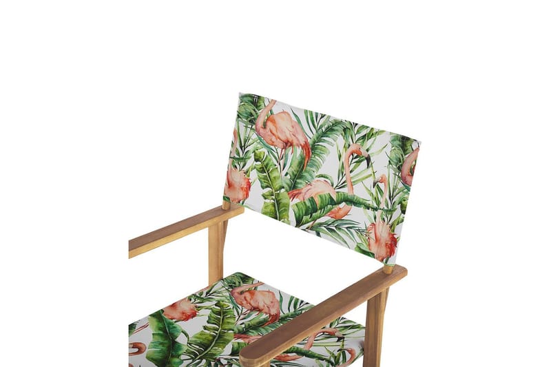 Salve Karmstol Utomhus - Brun/Grön/Vit - Utemöbler - Balkong - Balkongmöbler - Balkongstolar