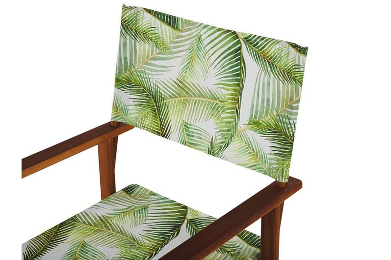 Salve Karmstol Utomhus - Brun/Grön/Vit - Utemöbler - Balkong - Balkongmöbler - Balkongstolar