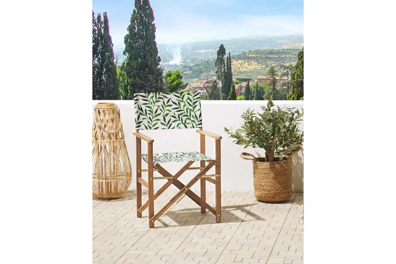 Salve Karmstol Utomhus - Grå/Brun/Grön - Utemöbler - Balkong - Balkongmöbler - Balkongstolar