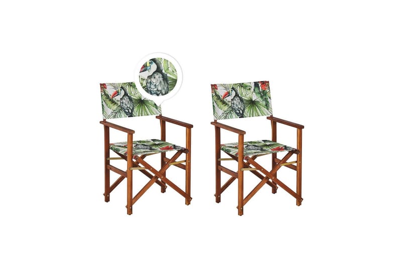 Salve Karmstol Utomhus - Grön/Röd - Utemöbler - Balkong - Balkongmöbler - Balkongstolar