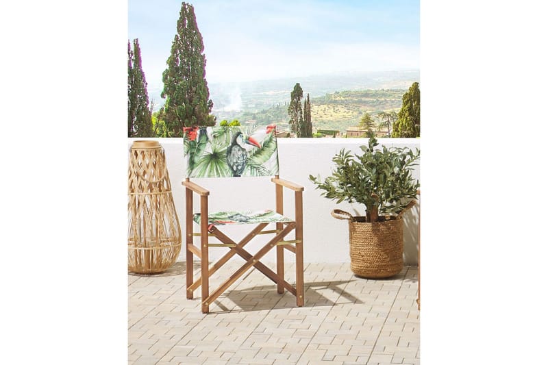 Salve Karmstol Utomhus - Grön/Röd - Utemöbler - Balkong - Balkongmöbler - Balkongstolar