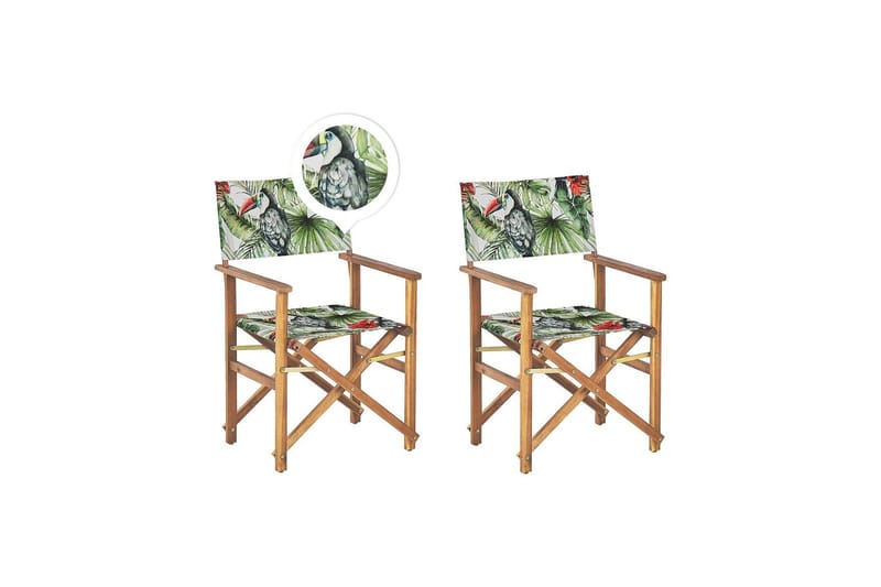 Salve Karmstol Utomhus - Grön/Röd - Utemöbler - Balkong - Balkongmöbler - Balkongstolar