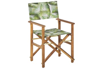 SALVE Karmstol Utomhus Light green/Vit/Ljusbrun